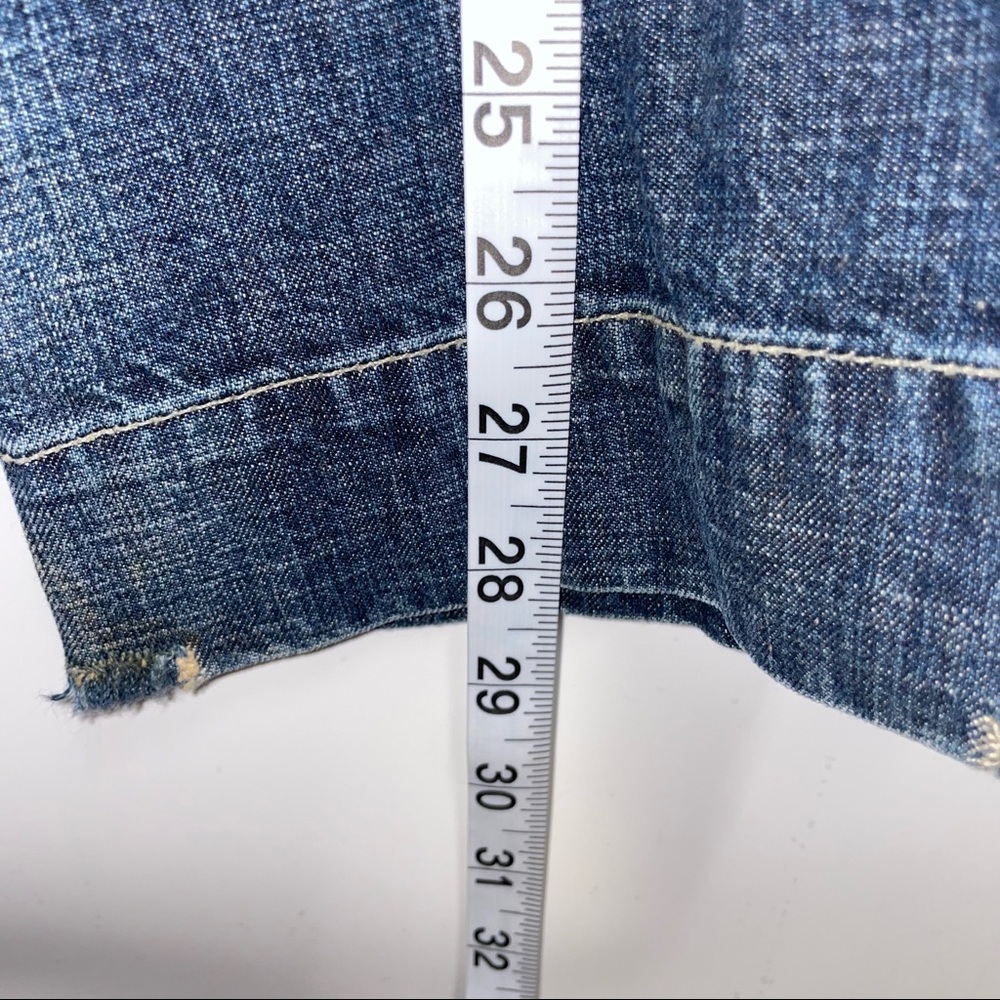 Lucky brand size 6 blue Jean cropped - Picture 7 of 8